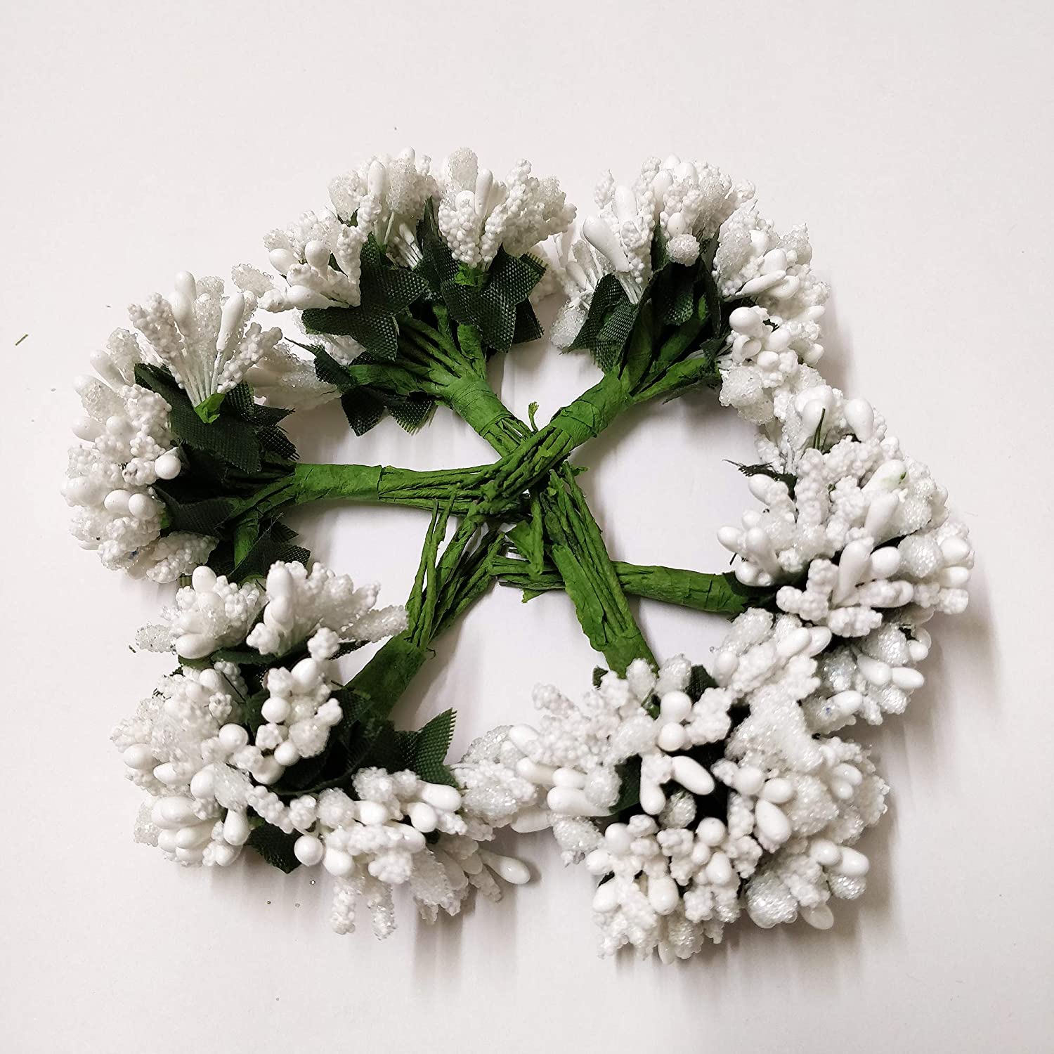 Artificial Pollen Flowers for Tiara Making and Jewellery Making Pack of