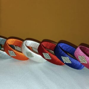 Navratri 2024 Special Combo pack of 9 handmade Silk Thread Bangles